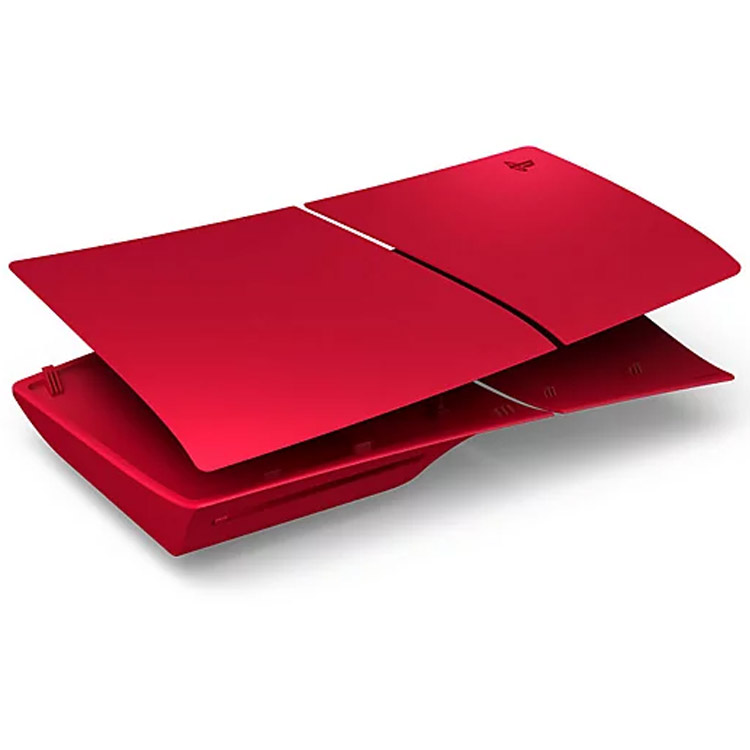 PS5 Slim Standard Faceplate - Volcanic Red های کپی