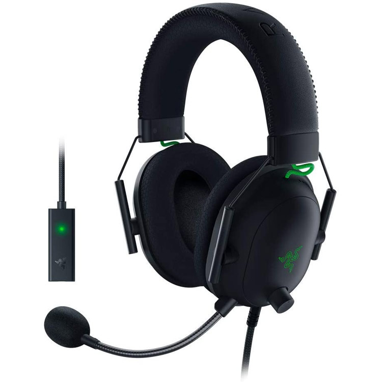 razer-blackshark-v2-750x750 Razer Blackshark v2 eSports Gaming Headset + USB Sound Card - تصویر 1