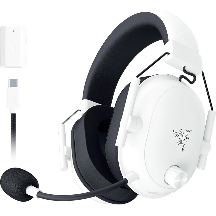 Razer Blackshark V2 Hyperspeed Wireless Esports Headset - White