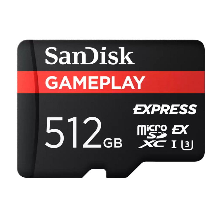 SD SanDisk GamePlay MicroSD Express Card