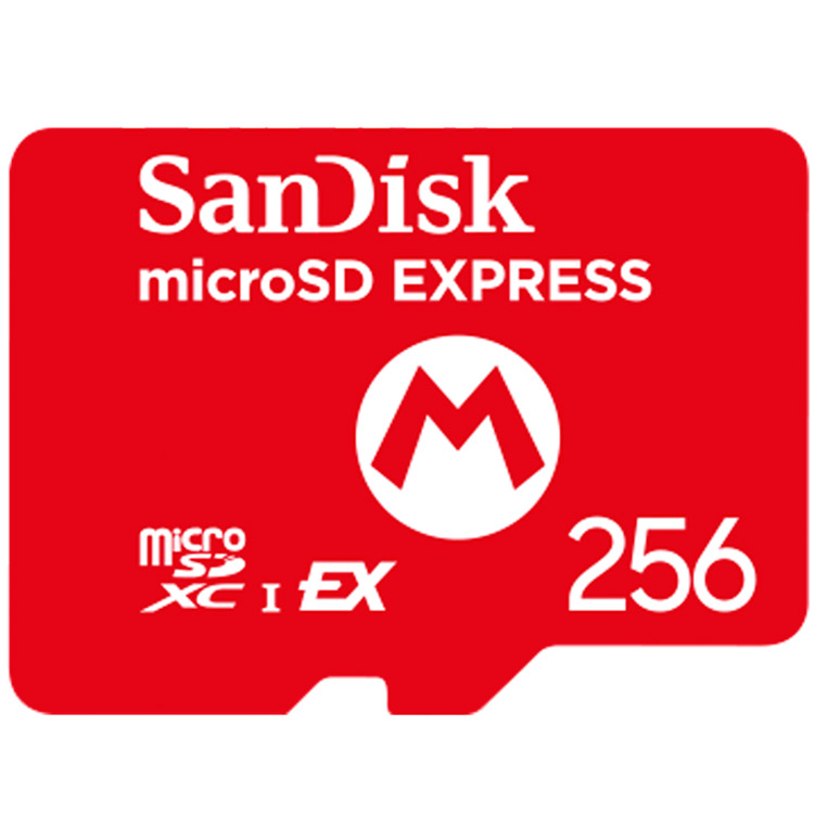 SanDisk MicroSD EXPRESS for Nintendo Switch 2 - 256GB Micro SD