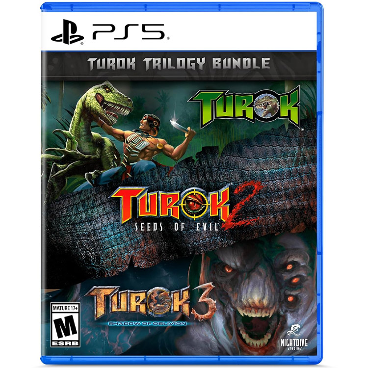 Turok Trilogy Bundle - PS5 Turok Trilogy Bundle - PS5