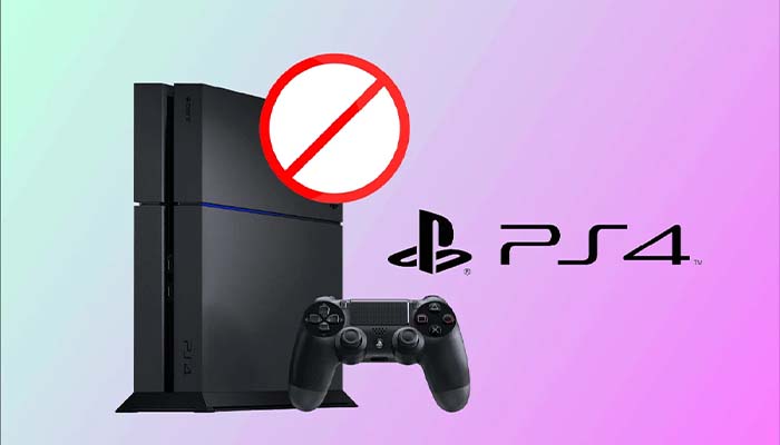 بن شدن PS4