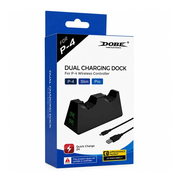 Dobe Dual Charging Dock - PS4