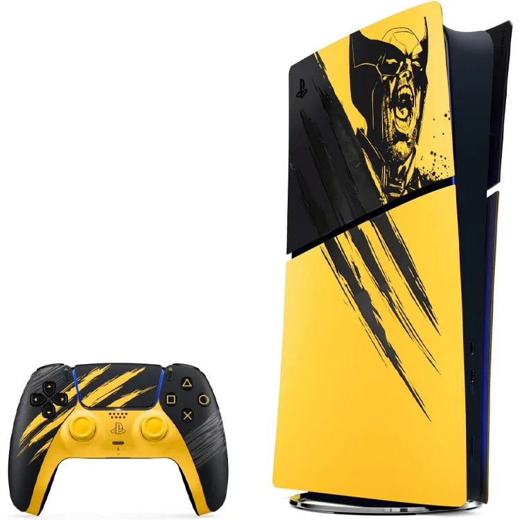 پلی‌ استیشن ۵ اسلیم دیجیتال نسخه limited edition Wolverine